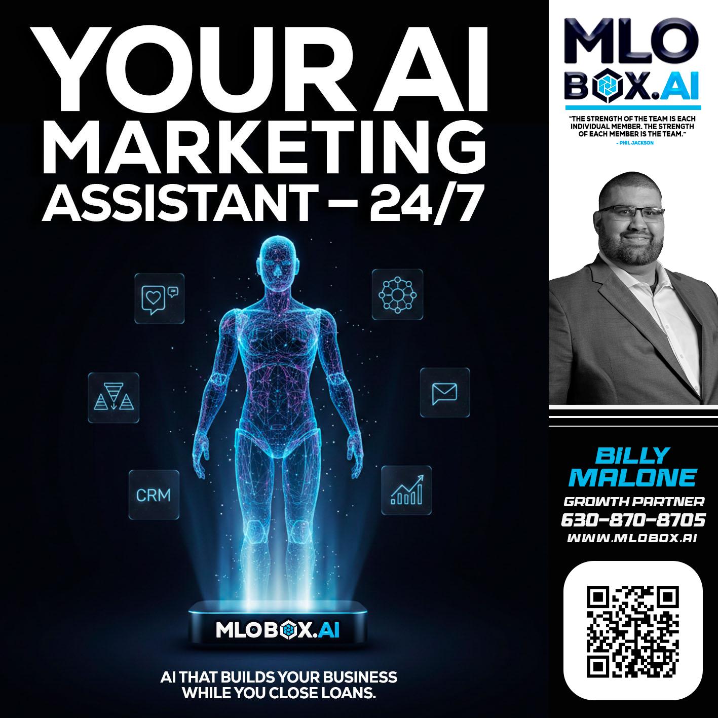 YOUR AI MARKETING - Billy Malone -Loan Officer