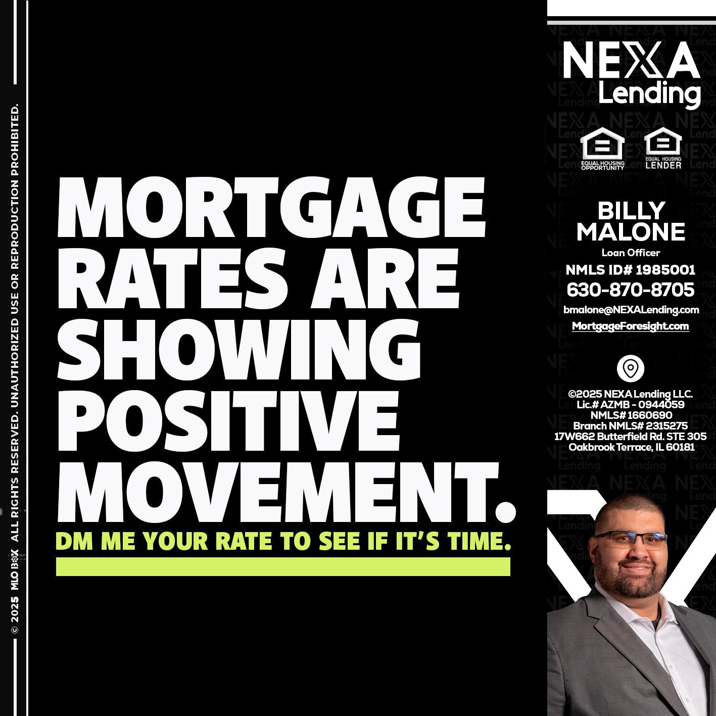MORTGAGE - Billy Malone -Loan Officer