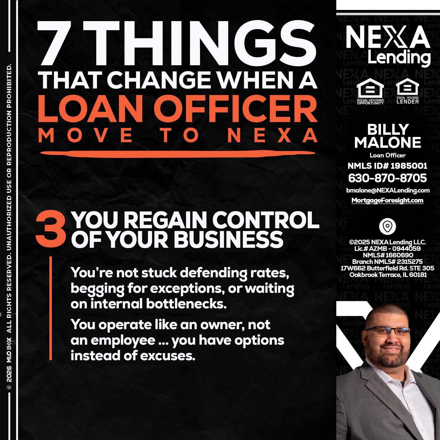 7 things (3) - Billy Malone -Loan Officer