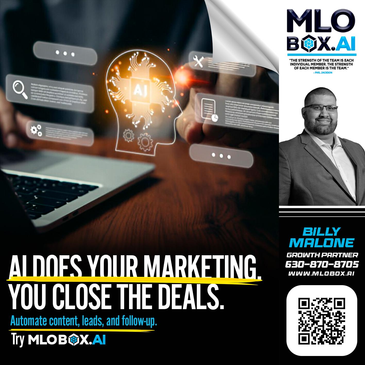 AI DOES - Billy Malone -Loan Officer