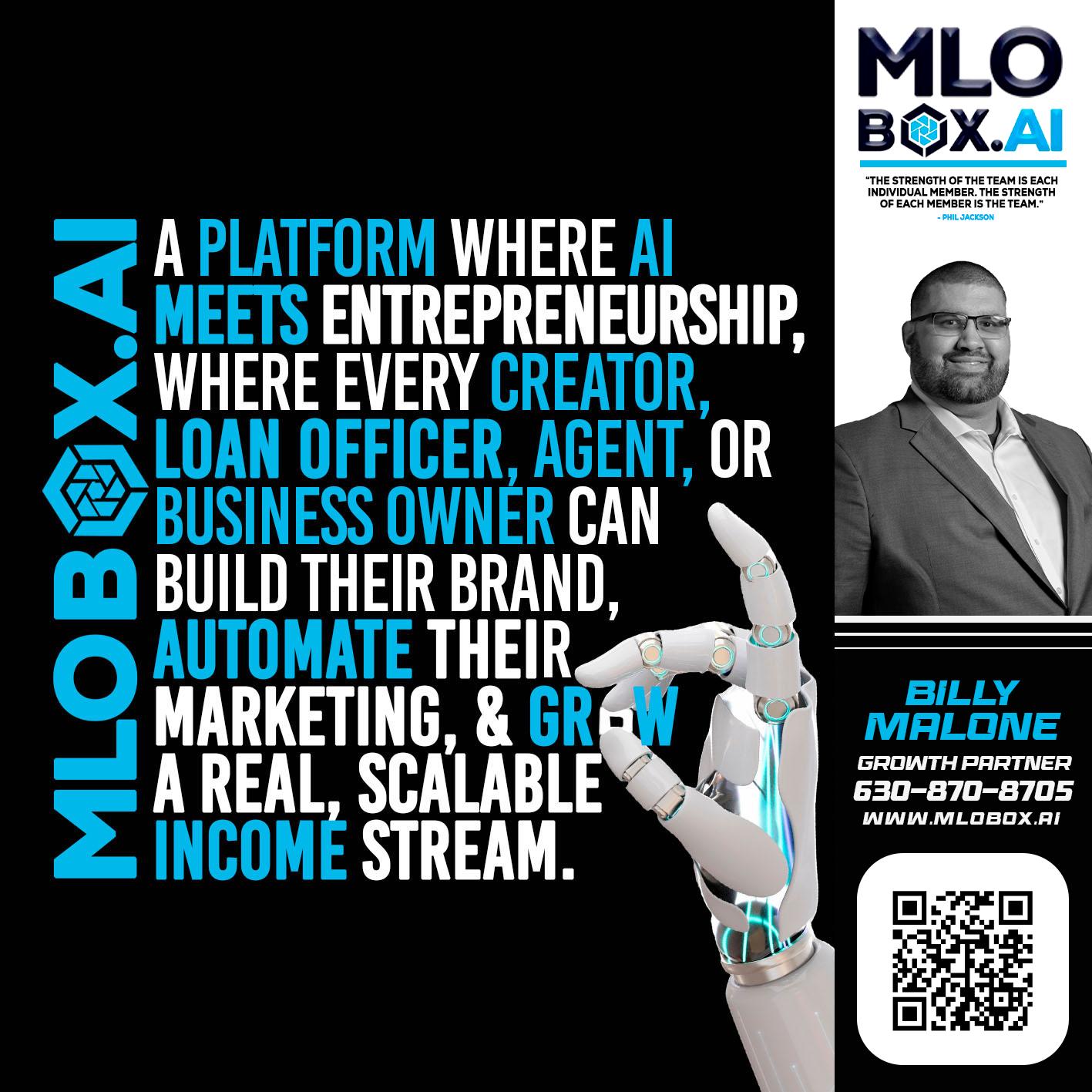 A PLATFORM - Billy Malone -Loan Officer
