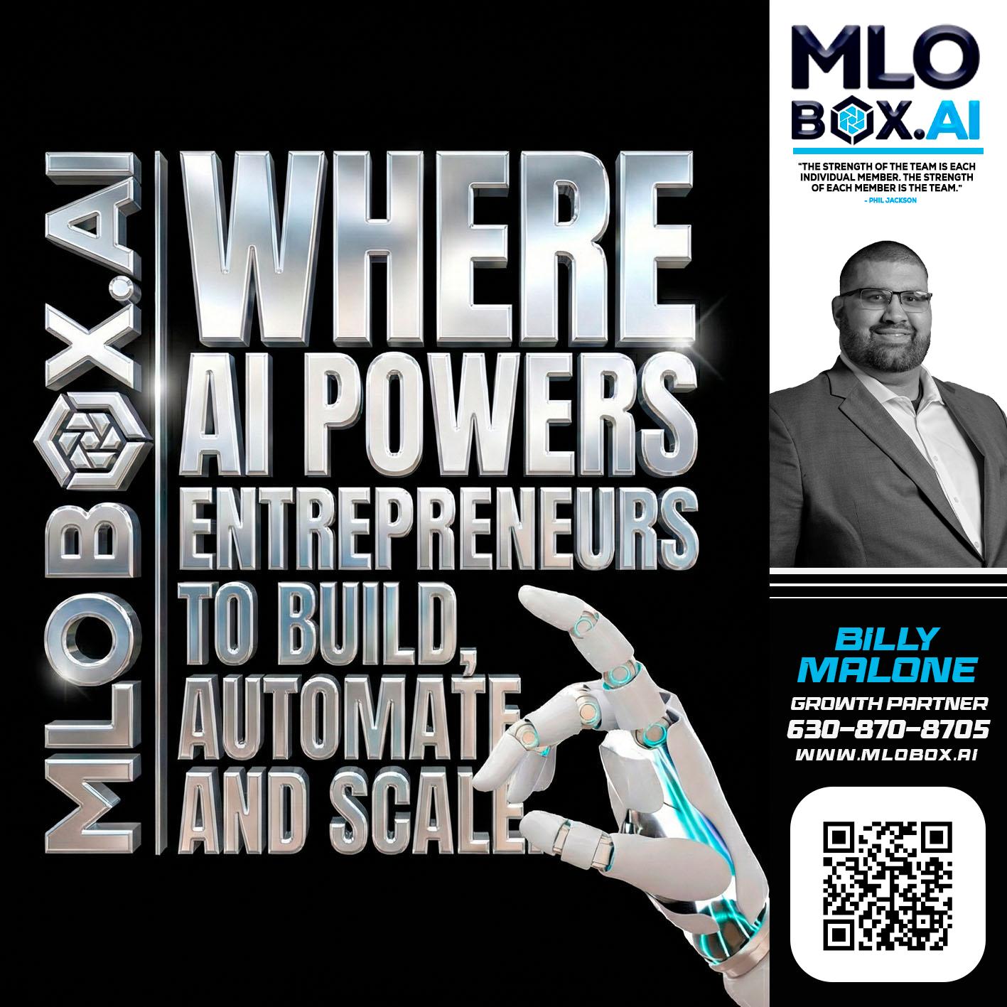 WHERE AI POWERS - Billy Malone -Loan Officer
