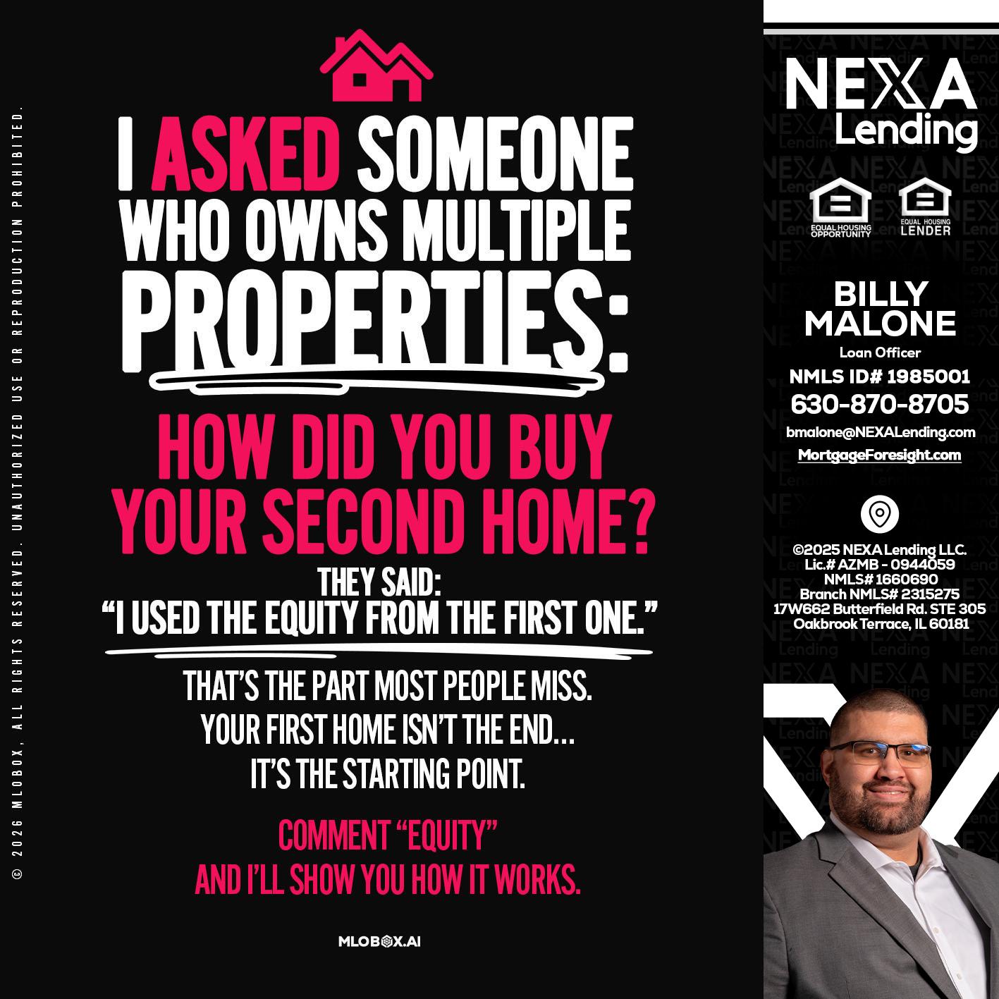 I ASKED SOMEONE - Billy Malone -Loan Officer