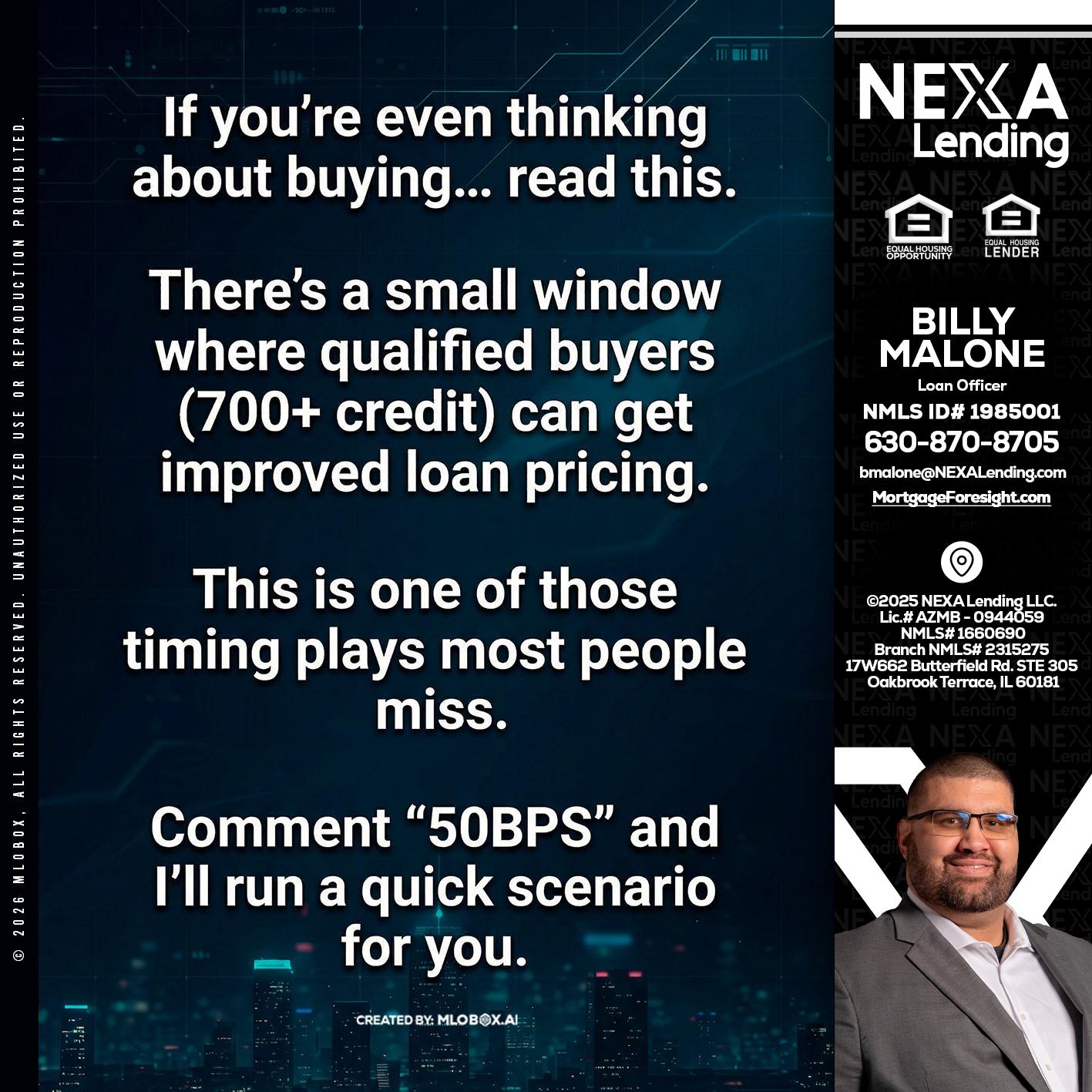 IF YOU EVER - Billy Malone -Loan Officer