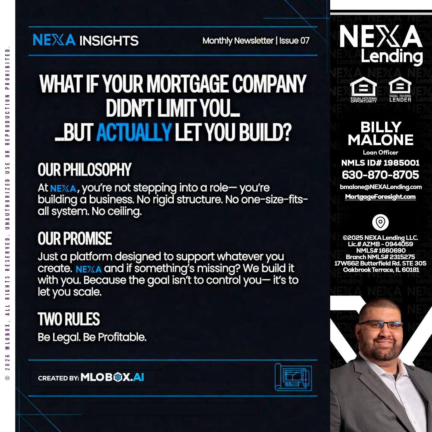 NEXA INSIGHTS - Billy Malone -Loan Officer